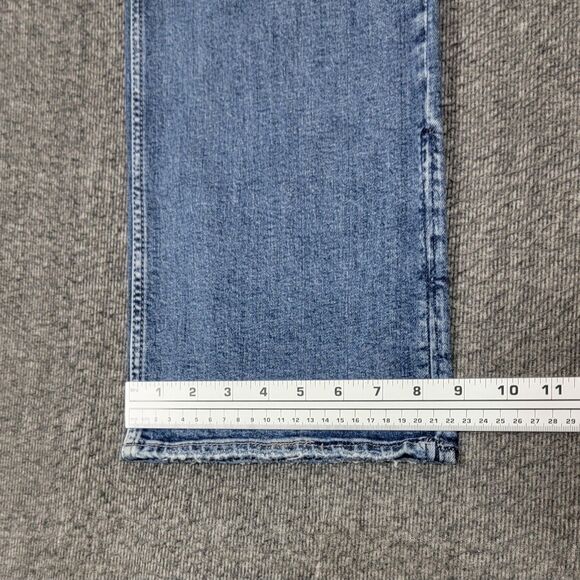 Silver Jeans Co Jeans Womens 16/31 Blue Avery Slim Boot Distressed Stretch Denim - Picture 7 of 13